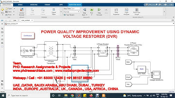 POWER QUALITY IMPROVEMENT USING DYNAMIC VOLTAGE RESTORER (DVR) WITH SVPWM