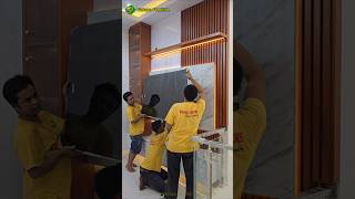 Backdrop TV minimalis HPL custom #reels #shorts #interiordesign #tutorial #viralvideo #youtube Backdrop TV minimalis HPL custom #reels #shorts #interiordesign #tutorial #viralvideo #youtube