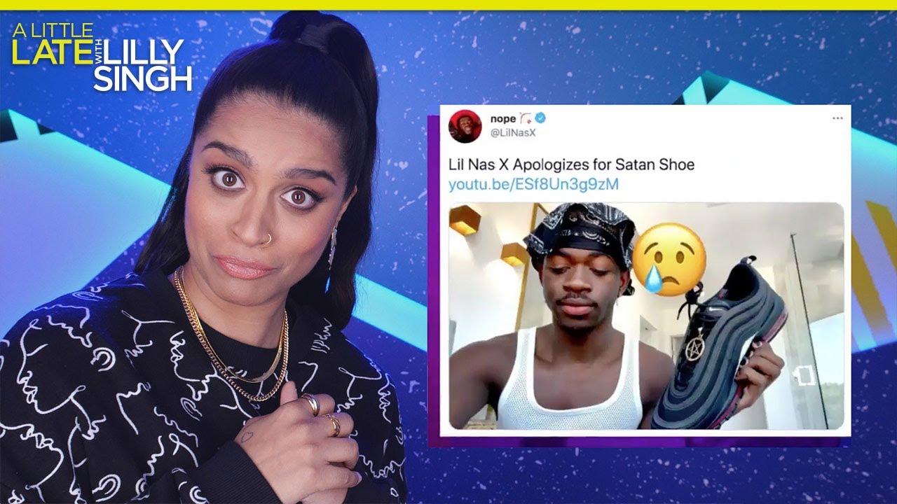 Lil Nas X's Music Video Controversy | A Little Late with Lilly Singh
