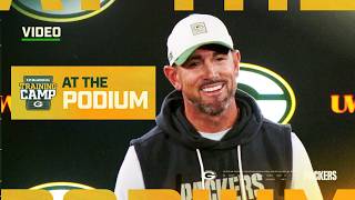Matt LaFleur has ‘a ton of respect for' Mike McCarthy