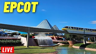 LIVE: EPCOT Rides shows and all things we can do in Epcot 5/9/2024