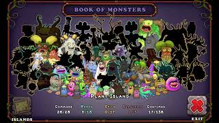 all of my island collections (my singing monsters)