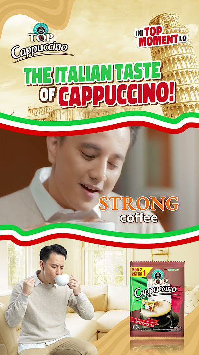 Download lagu TOP Coffee Cappuccino, The Italian Taste of Cappuccino