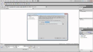 Dreamweaver CS5  - 1 (Setting Up Site) - Crash Course (web design) - Techmultiverse