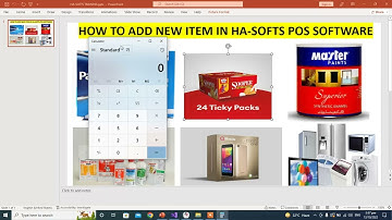 HOW TO (ADD UPDATE & DELETE  ITEM)  IN HA-SOFTS POS SOFWARE | COMPLETE MASTER TRAINING VIDEO IN URDU