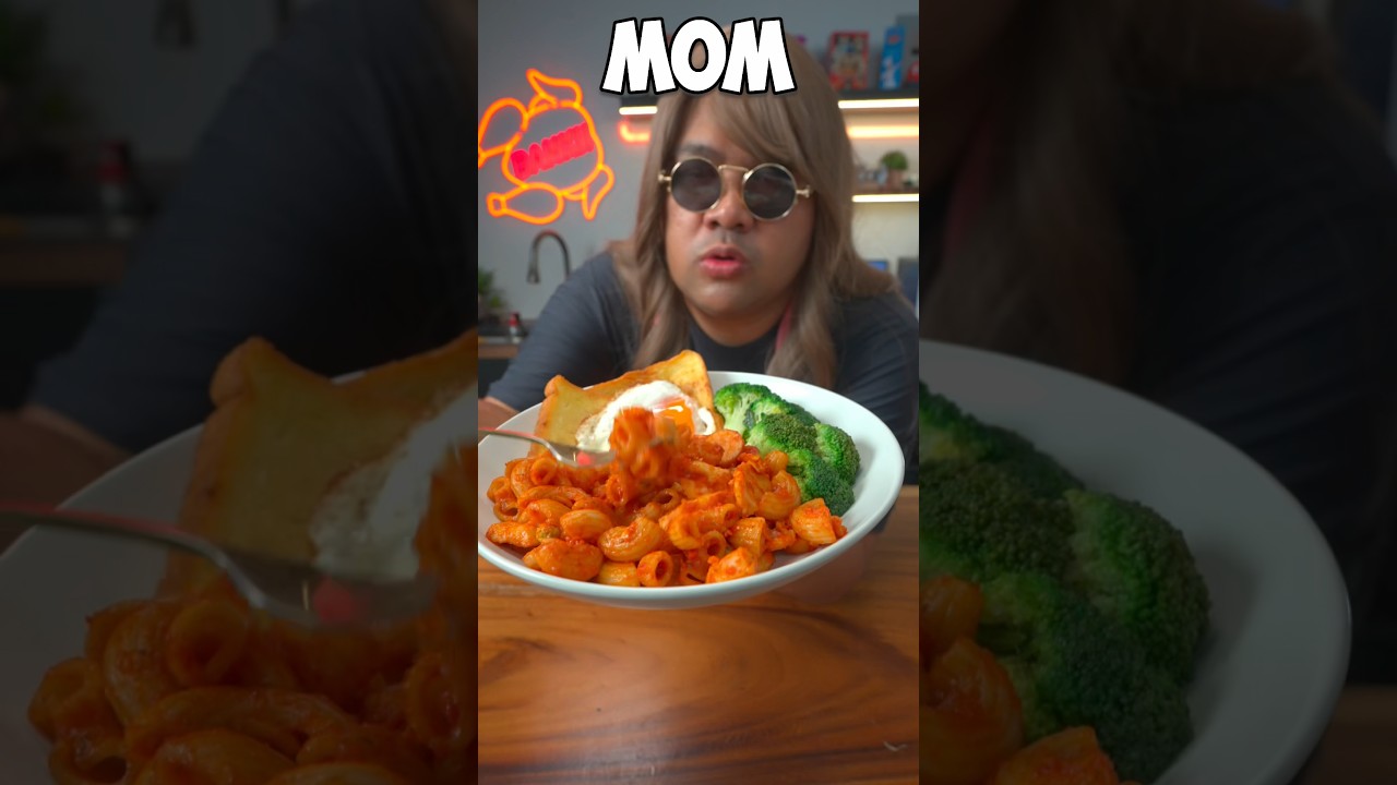 พ่อทำอาหาร VS แม่ทำอาหาร #cooking #shorts #food