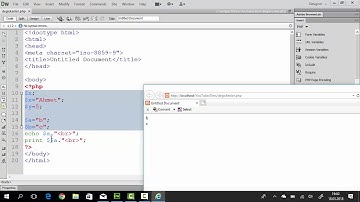 PHP 05-Değişken, Sabit ve Veri tipi