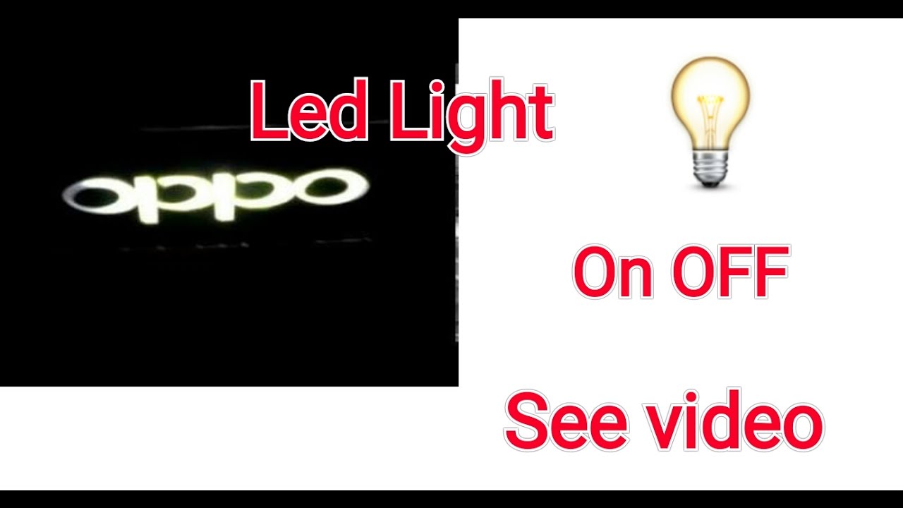 How to switch on oppo f3 plus notification led light
