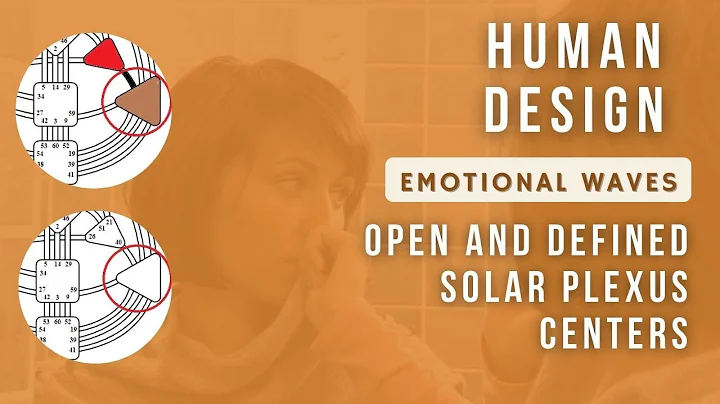 Human Design Emotional Waves  -  The Solar Plexus Center, Open and Defined