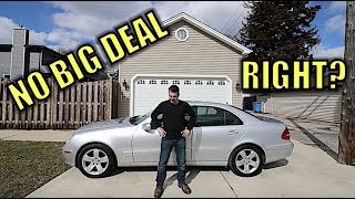 My Search For The Cheapest, Most Reliable Mercedes Daily Driver Ends with a Broken Car!