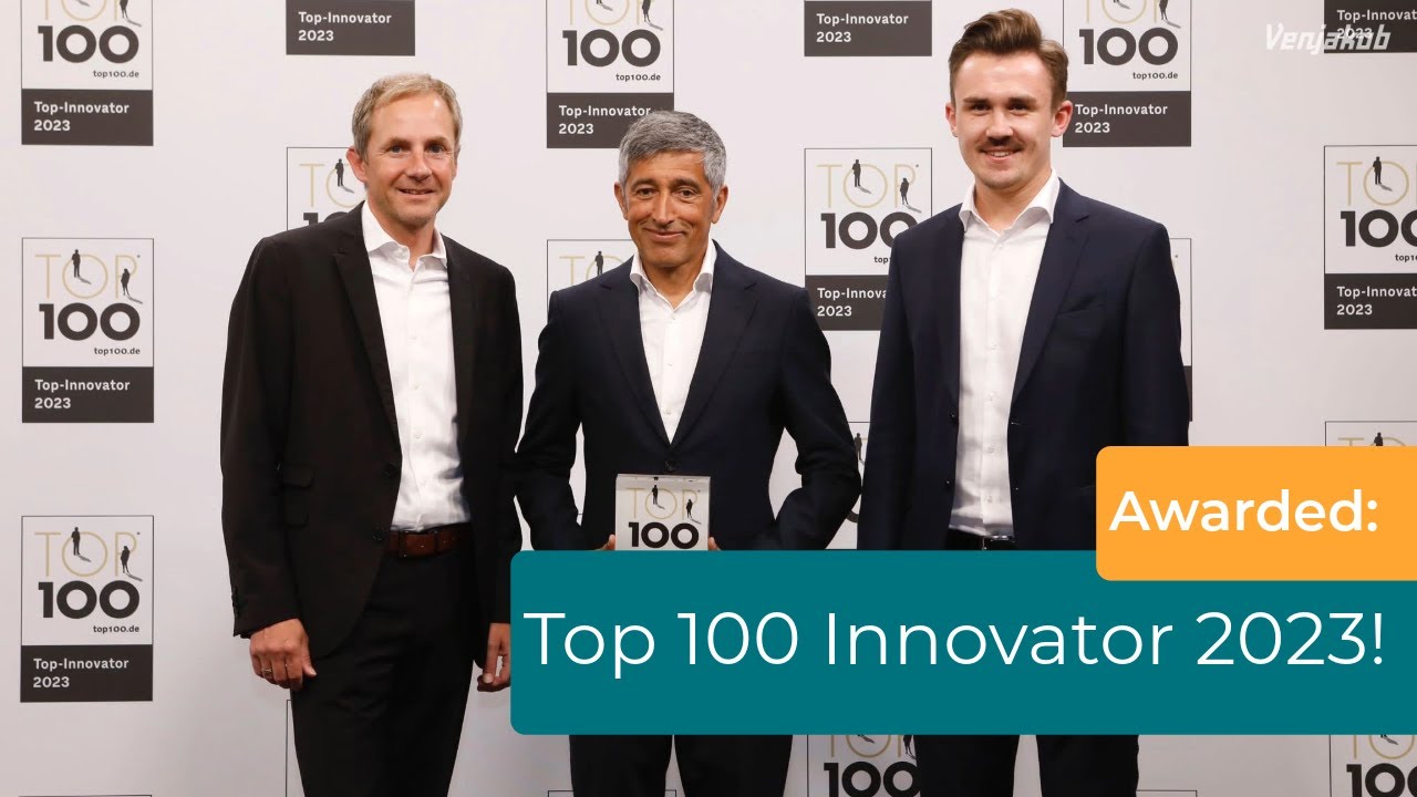 Top 100 Innovator 2023 - Venjakob is part of it! Innovations that inspire!