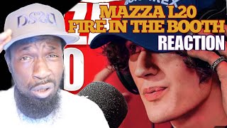 Mazza L20 - Fire in the Booth [Reaction] | #Deepsspeaks
