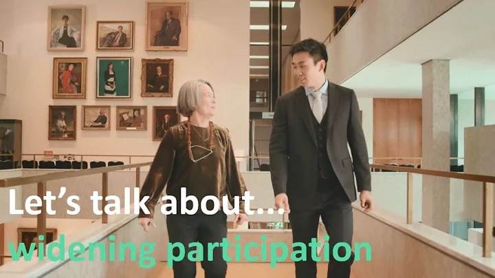 Let's talk about widening participation with Dr Br...
