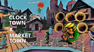 Clock Town x Market Town remix/mashup