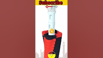 Stack Bounce Game 💯| Level 15 Gameplay | Android games | #shorts