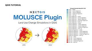 MOLUSCE Plugin in QGIS | LULC Change Detection & Spatial Variables