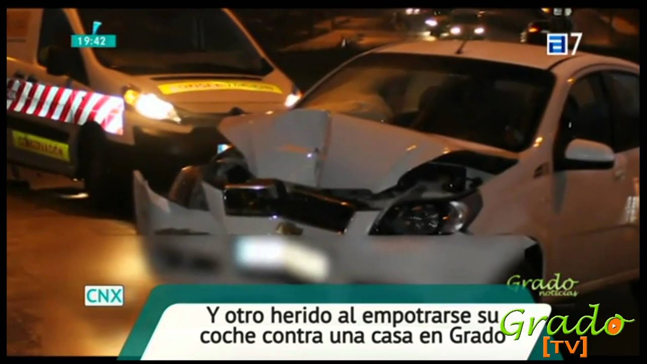 Accidente en Peñaflor Grado Asturias www.gradonoticias.com