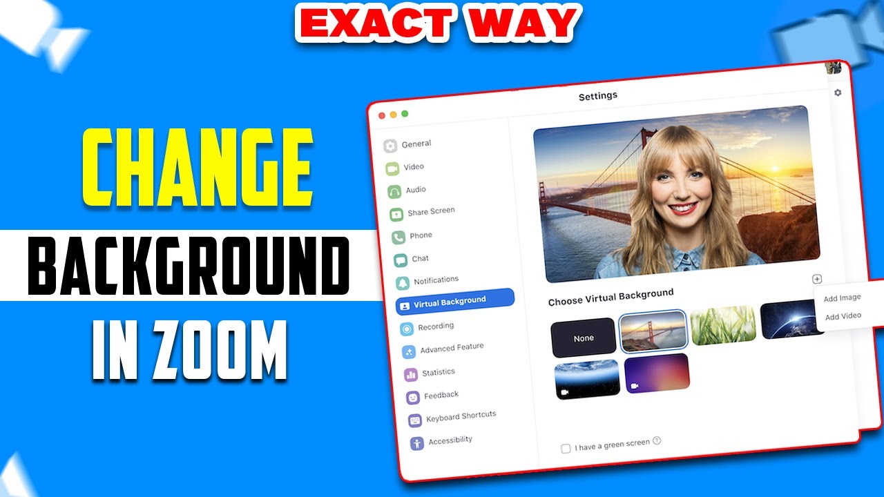 How to change zoom background | How to Change your Background on Zoom ...