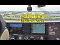 Landing a Single Engine Plane at Philadelphia International (cost included)