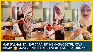 Live! Siti Nurhaliza Masak Untuk Dato K Sebelum Solat Jumaat |Sambal Udang Petai | Mak Salmah Pantau