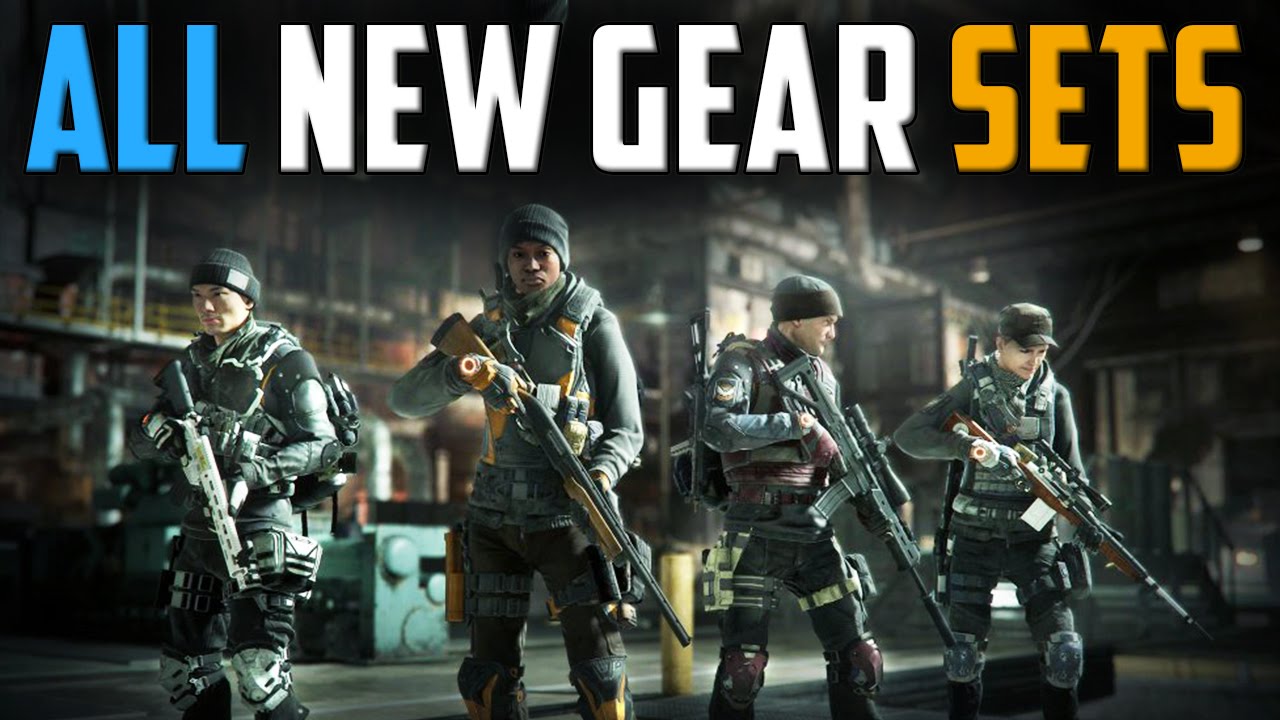 The Division All Gear Sets Revealed YouTube