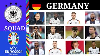 GERMANY POSSIBLE SQUAD FOR UEFA EURO 2024 | GERMANY SQUAD 2024 | TONI KROOS,LEROY SANE,GUNDOGAN