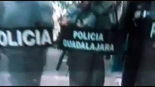 Manifestacion en Guadalajara por Assinato de policias a Joven por no traer tapabocas mp4