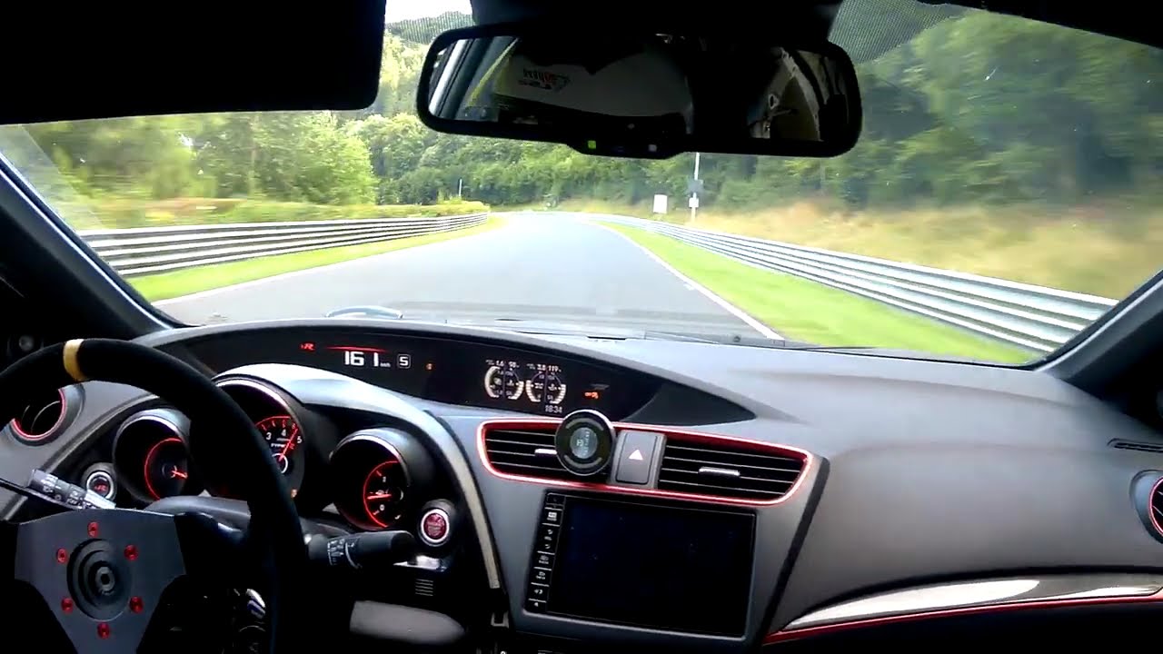 Nürburgring - Nordschleife 5.8.2025 Honda Civic Type-R Fk2 