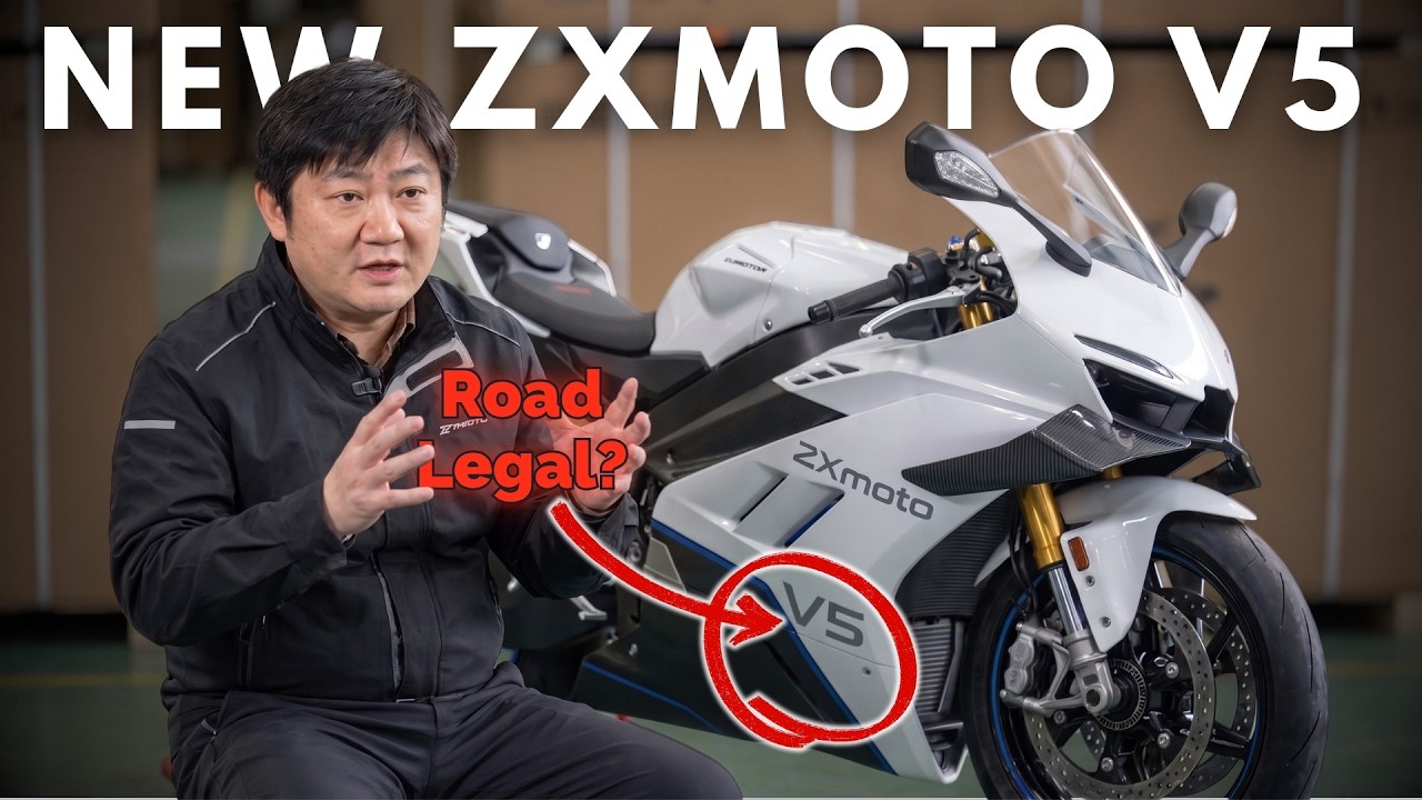ZXMoto V5 Engine Revealed! The First Road-Legal V5 Since Honda's