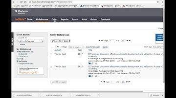 Video 4   EndNote ScienceDirect