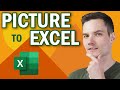 How to Convert Picture to Excel