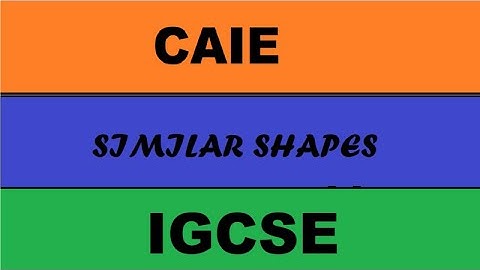 IGCSE SIMILAR TRIANGLES PAST PAPER QUESTIONS