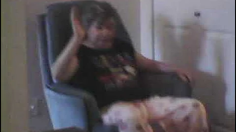 Dianne Nichols relaxing.