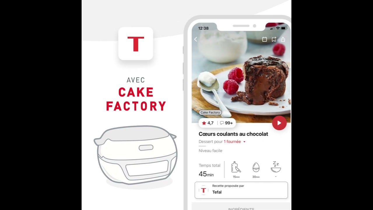 TEFAL : 6 Cake Factory Délices à gagner