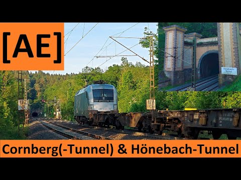 Der Cornberg und sein Tunnel sowie der Hönebachtunnel - nördlich/östlich von Bebra |  Alex E
