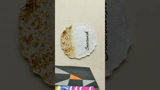 Resin Coasters Making Tutorial 😯😃😍 #resintutorials #resinart #coaster #shortsviral