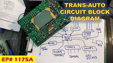 {1175A} Trans-Auto auromatic generator start unit block circuit diagram