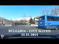 City Cruise: Exploring the Streets of Sliven, Bulgaria Behind the Wheel