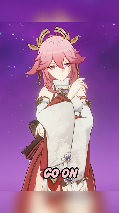 Yae Miko's voicelines are a bit...