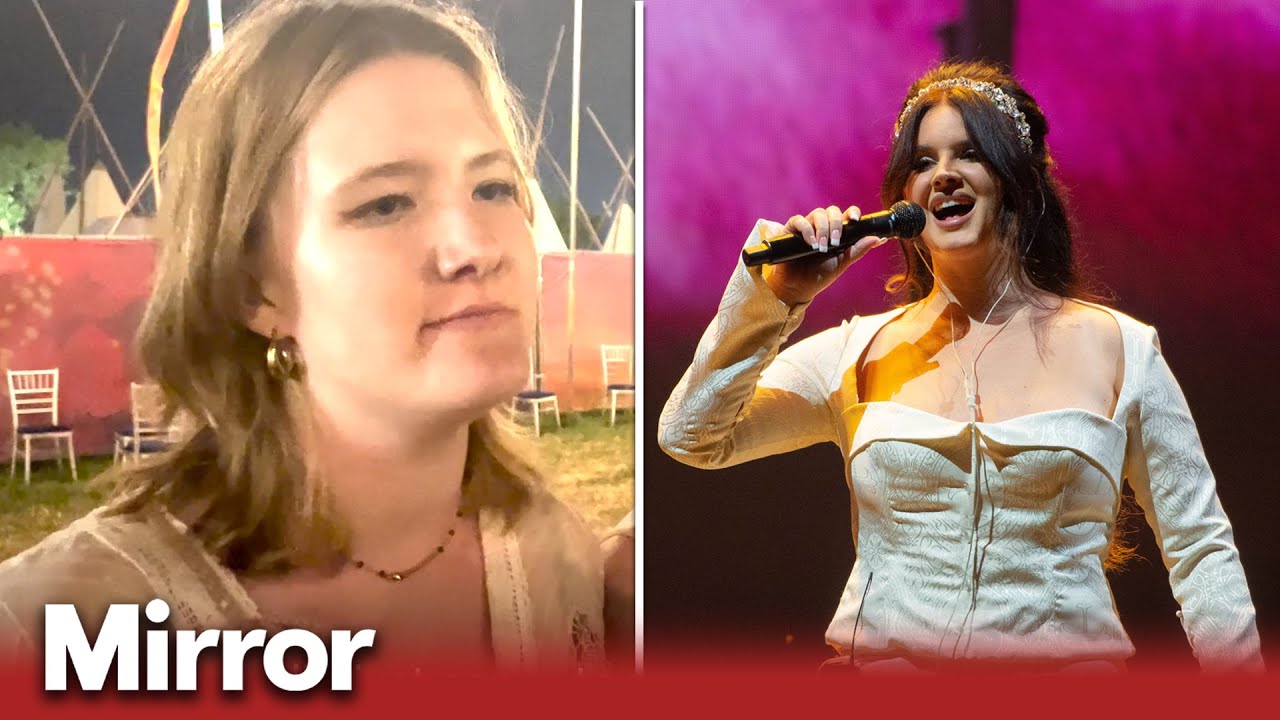 Lana Del Rey Escorted Off Stage at Glastonbury Festival for ...