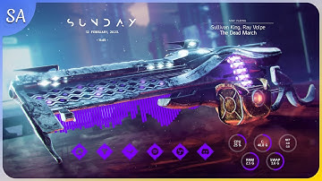 Deterministic Chaos (Destiny 2: Lightfall Exotic Heavy Machinegun) | Rainmeter Theme Desktop