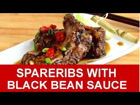 Chinese spareribs recipe (with black bean sauce) 豉汁蒸排骨