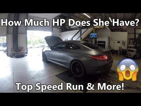 4 C63 Dyno's & Top Speed Runs! How Much HP Does She Got?!!?