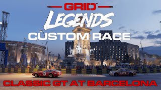 GRID Legends Custom Race: Classic GT At Barcelona @RACECAR