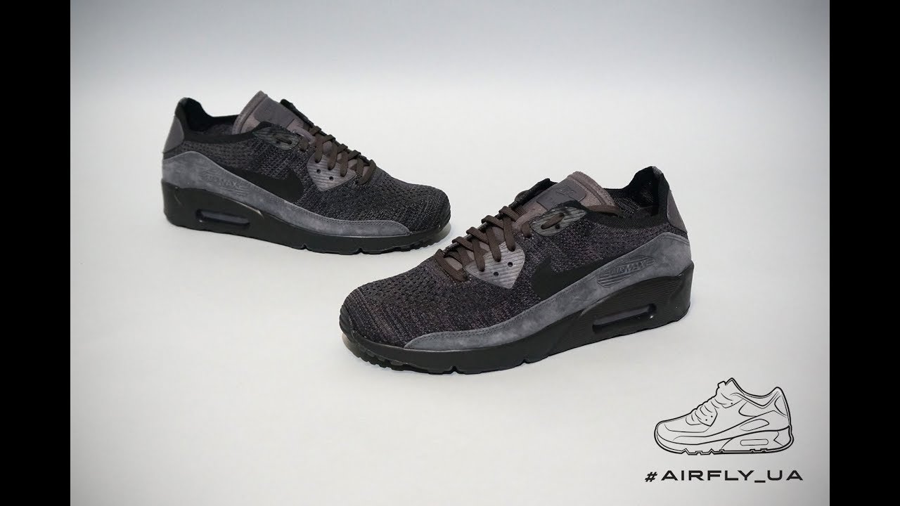 nike air max 90 ultra 2.0 flyknit thunder grey