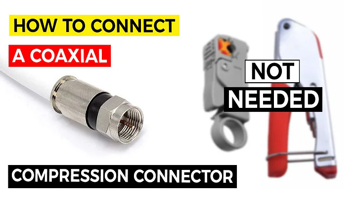 Coax Compression Connector without Tool 🧰