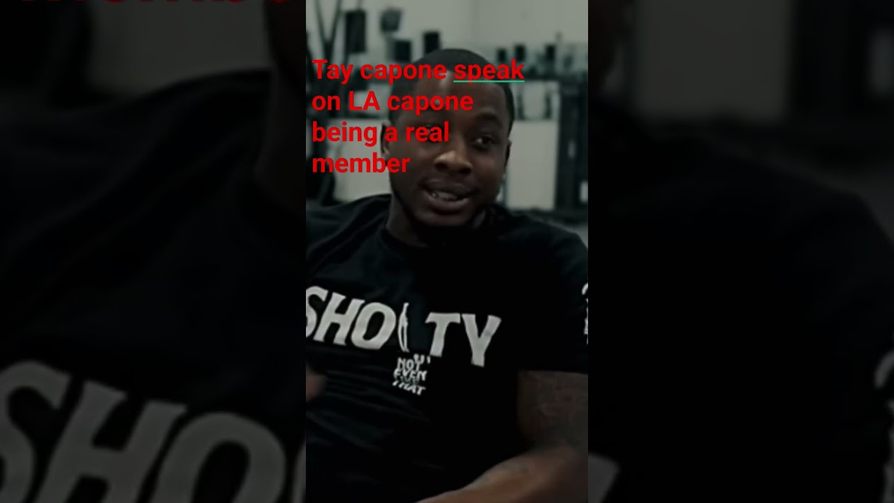 tay capone speaks on la capone last birthday 🎂