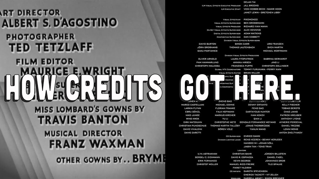 Film Credits Explained YouTube Film Credits Explained YouTube