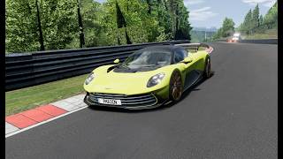 6:56.070 | Aston Martin Valhalla on Nürburgring Nordschleife | BeamNG.Drive