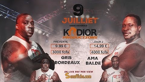 Bande annonce - Ama Baldé vs Gris Bordeaux pour le 9 juillet